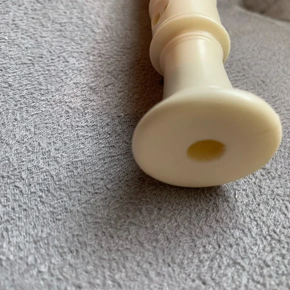RECORDER MUSICAL INSTRUMENT Plastic Soprano Ivory color 14” x 2”
× 2”GUC - Picture 5 of 10